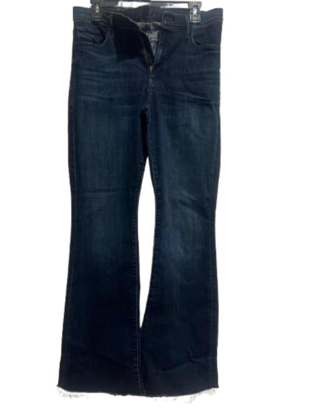 Mother The Weekender Fray in Mint Condition Dark Wash Jeans Women's Size 30 - Picture 2 of 12